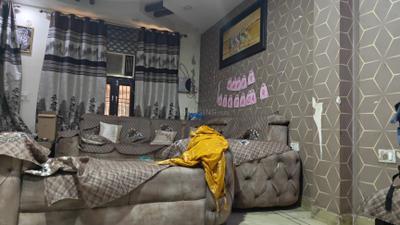 Living Room Image of 900 Sq.ft 2 BHK Independent House for sale in Jawahar Colony Faridabad for Rs. 7500000