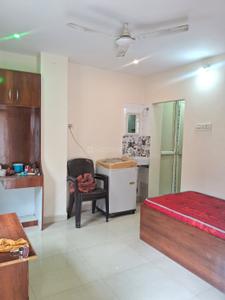 Bedroom Image of 650 Sq.ft 1 BHK Apartment / Flat for rent in Deveshi HRS Heritage, Rajendra Nagar Indore for Rs. 13500