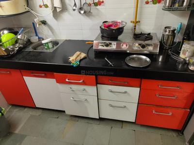 Kitchen Image of 2500 Sq.ft 2 BHK Apartment / Flat for rent in Viral Apartment, Memnagar Ahmedabad for Rs. 20000