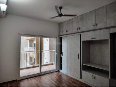 Bedroom Image of 1700 Sq.ft 3 BHK Apartment / Flat for rent in L And T Olivia At Raintree Boulevard, Sahakara Nagar Bengaluru for Rs. 80000