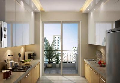 Kitchen Image of 1765 Sq.ft 4 BHK Apartment / Flat for sale in Manish Nagar Nagpur for Rs. 7589500