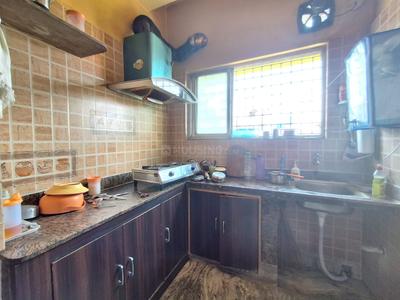 Kitchen Image of 1000 Sq.ft 3 BHK Apartment / Flat for sale in Keshtopur Kolkata for Rs. 4200000