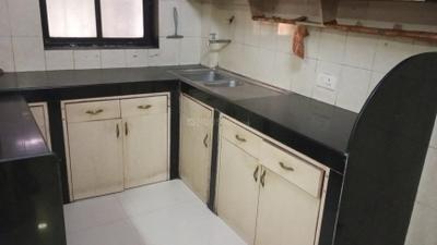 Kitchen Image of 650 Sq.ft 1 BHK Apartment / Flat for rent in Belapur CBD Navi Mumbai for Rs. 30000