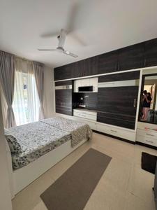 Bedroom Image of 1650 Sq.ft 3 BHK Apartment / Flat for rent in SJR Blue Waters, Parappana Agrahara Bengaluru for Rs. 70000
