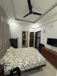 Bedroom Image of 400 Sq.ft 1 RK Apartment / Flat for rent in Brookefield Bengaluru for Rs. 21000