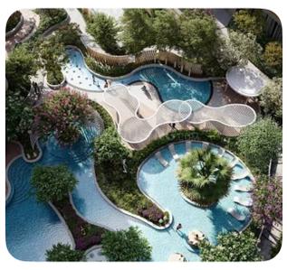 Image of 2400 Sq.ft 3.5 BHK Apartment / Flat for sale in Kokapet, Hyderabad for Rs. 27000000