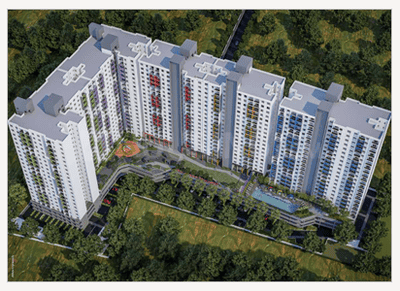 Image of 1251 Sq.ft 3 BHK Apartment / Flat for sale in Kohinoor Famville, Maan, Pune for Rs. 11000000