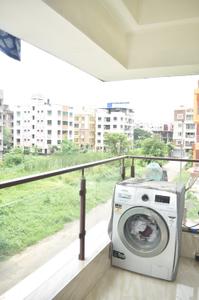 Balcony Image of 914 Sq.ft 2 BHK Apartment / Flat for sale in New Town Kolkata for Rs. 5300000