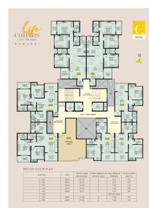 Image of 991 Sq.ft 2 BHK Apartment / Flat for sale in Vighnaharta Life Canvas, Mamurdi, Pune for Rs. 5600000