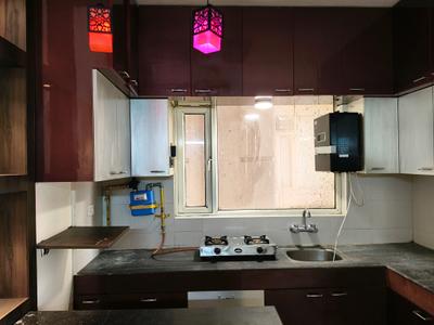 Kitchen Image of 850 Sq.ft 2 BHK Apartment / Flat for rent in Pyramid Urban Homes II Extension by Pyramid Infratech Private Limited, Sector 70A Gurgaon for Rs. 22000