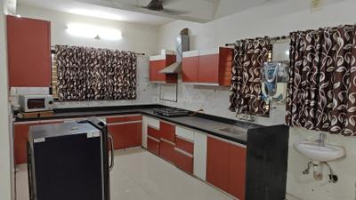Kitchen Image of 1926 Sq.ft 3 BHK Independent House for rent in Aawaass Strawberry, Kudasan Gandhinagar for Rs. 40000
