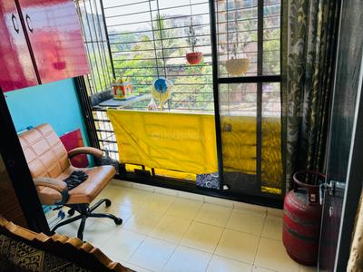 Balcony Image of 690 Sq.ft 1 BHK Apartment / Flat for sale in Dombivli East Thane for Rs. 4000000