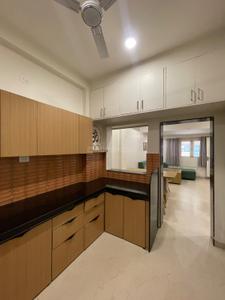 Kitchen Image of 1500 Sq.ft 1 BHK Apartment / Flat for rent in Mahalakshmi Nagar Indore for Rs. 25000
