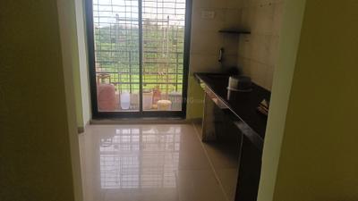 Kitchen Image of 550 Sq.ft 1 BHK Apartment / Flat for sale in Maruti Shiv Utsav, Pashane Thane for Rs. 1600000