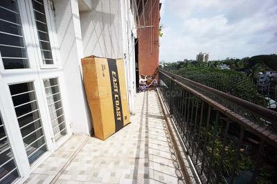Balcony Image of 1063 Sq.ft 2 BHK Apartment / Flat for rent in Akurdi Pune for Rs. 33000