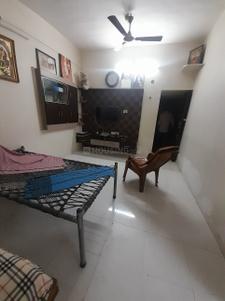 Hall Image of 1500 Sq.ft 1.5 BHK Independent House for rent in Ghatlodiya Ahmedabad for Rs. 25000