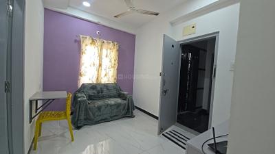 Living Room Image of 725 Sq.ft 1 BHK Apartment / Flat for rent in Kondapur Hyderabad for Rs. 26000