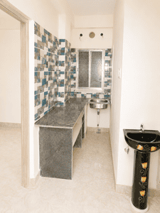 Kitchen Image of 750 Sq.ft 2 BHK Apartment / Flat for sale in Baguiati Kolkata for Rs. 2500000