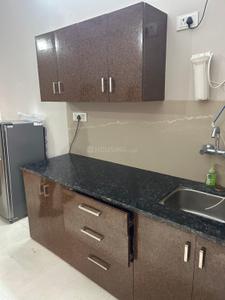 Kitchen Image of 1700 Sq.ft 3 BHK Apartment / Flat for rent in Samriddhi Seven Heaven, Lalarpura Jaipur for Rs. 30000