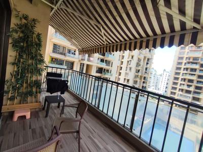 Balcony Image of 1620 Sq.ft 3 BHK Apartment / Flat for sale in Goel Ganga Florentina, Mohammed Wadi Pune for Rs. 15000000