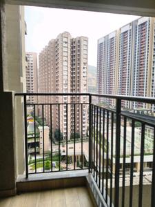 Living Room Image of 613 Sq.ft 1 BHK Apartment / Flat for rent in Godrej Hill Retreat, Mahalunge Pune for Rs. 25999