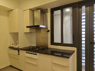 Kitchen Image of 1000 Sq.ft 3 BHK Apartment / Flat for sale in Siddha Sky, Sion Mumbai for Rs. 27000000