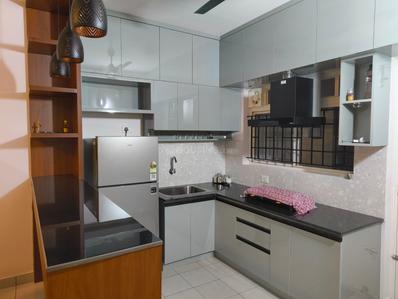 Kitchen Image of 950 Sq.ft 2 BHK Apartment / Flat for rent in Palazhi Kozhikode for Rs. 39000