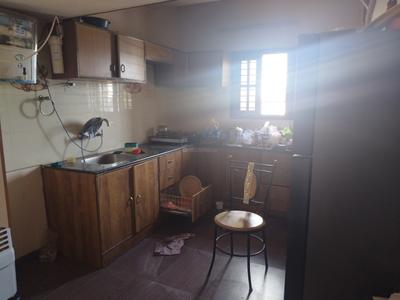 Kitchen Image of 1200 Sq.ft 3 BHK Independent House for rent in Ejipura Bengaluru for Rs. 50000