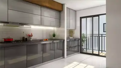 Kitchen Image of 1130 Sq.ft 2 BHK Apartment / Flat for sale in Cheranalloor Kochi for Rs. 8500000