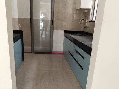 Kitchen Image of 1000 Sq.ft 3 BHK Apartment / Flat for rent in VJ Yashwin Enchante, Wagholi Pune for Rs. 32000