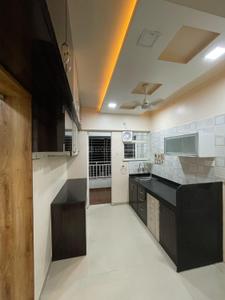 Kitchen Image of 480 Sq.ft 1 BHK Apartment / Flat for rent in Heera Pearl, Fursungi Pune for Rs. 19500