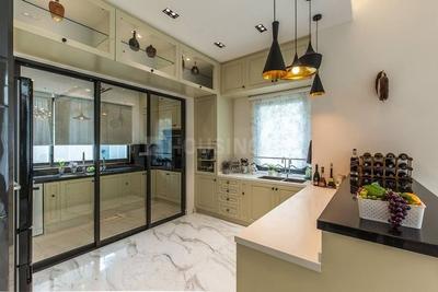 Kitchen Image of 1441 Sq.ft 3 BHK Apartment / Flat for sale in Mulund West Mumbai for Rs. 35500000