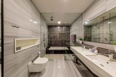 Bathroom Image of 1450 Sq.ft 3 BHK Apartment / Flat for sale in Rustomjee Crown, Prabhadevi Mumbai for Rs. 100000000