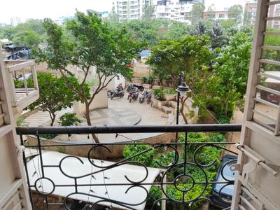 Balcony Image of 760 Sq.ft 2 BHK Apartment / Flat for rent in Puraniks Aldea, Mahalunge Pune for Rs. 50000
