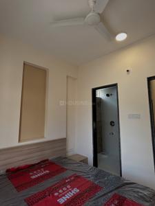 Bedroom Image of 550 Sq.ft 1 BHK Builder Floor for rent in Vijay Nagar Indore for Rs. 17500