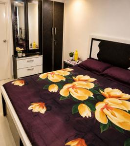 Bedroom Image of 577 Sq.ft 1 BHK Apartment / Flat for sale in Manas Ashmit Residency, Undri Pune for Rs. 3500000