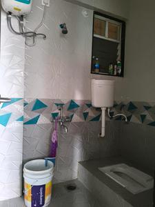 Common Bathroom Image of 845 Sq.ft 3 BHK Apartment / Flat for rent in SRK Rajgad, Wakad Pune for Rs. 50000