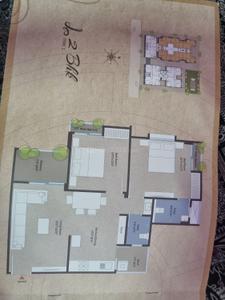 Image of 822 Sq.ft 2 BHK Apartment / Flat for sale in Aadhya Aangan, Bhayli, Vadodara for Rs. 3500000