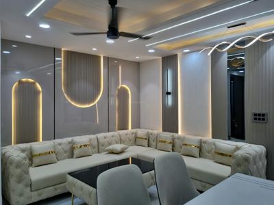 Living Room Image of 1000 Sq.ft 3 BHK Apartment / Flat for sale in G3 Builders Floor by G3 Buildtech, Dwarka Mor New Delhi for Rs. 9000000