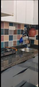 Kitchen Image of 491 Sq.ft 1.5 BHK Apartment / Flat for rent in Namrata Happycity Varale, Talegaon Dabhade Pune for Rs. 16000