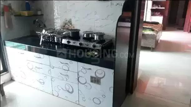 Kitchen Image of 1350 Sq.ft 3 BHK Apartment / Flat for sale in Unique Nirmal Nagari, Diva Thane for Rs. 9000000