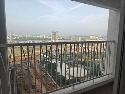 Balcony Image of 978 Sq.ft 2 BHK Apartment / Flat for rent in Eden Park At The Prestige City, Sarjapur Bengaluru for Rs. 39000