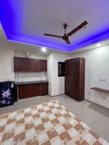 Bedroom Image of 1500 Sq.ft 1 RK Apartment / Flat for rent in Sector 17 Gurgaon for Rs. 18000