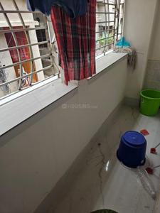 Balcony Image of 322 Sq.ft 1 BHK Independent House for rent in Keshtopur Kolkata for Rs. 7200