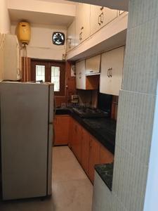 Kitchen Image of 1500 Sq.ft 3 BHK Apartment / Flat for rent in Alaknanda New Delhi for Rs. 69000