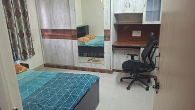 Bedroom Image of 670 Sq.ft 1 BHK Apartment / Flat for rent in Sai Laxmi Galaxy, Kalas Pune for Rs. 22000