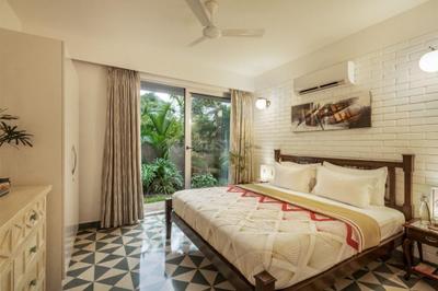 Bedroom Image of 1500 Sq.ft 2 BHK Villa for rent in Marna Siolim Goa for Rs. 120000