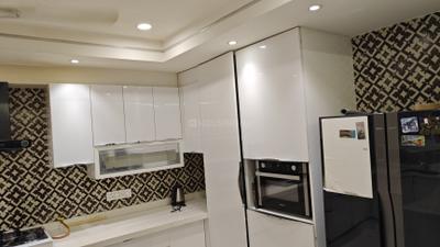 Kitchen Image of 1640 Sq.ft 3 BHK Apartment / Flat for sale in Shekhar Shehnai Residency, L I G Colony Indore for Rs. 13500000