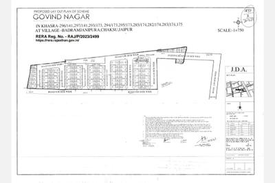 Floor Plan Image of 97 Sq.ft Residential Plot / Land for sale in Jagatpura Jaipur for Rs. 6000000