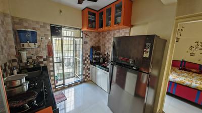 Kitchen Image of 1200 Sq.ft 3 BHK Apartment / Flat for sale in Vasai West Vasai for Rs. 10900000